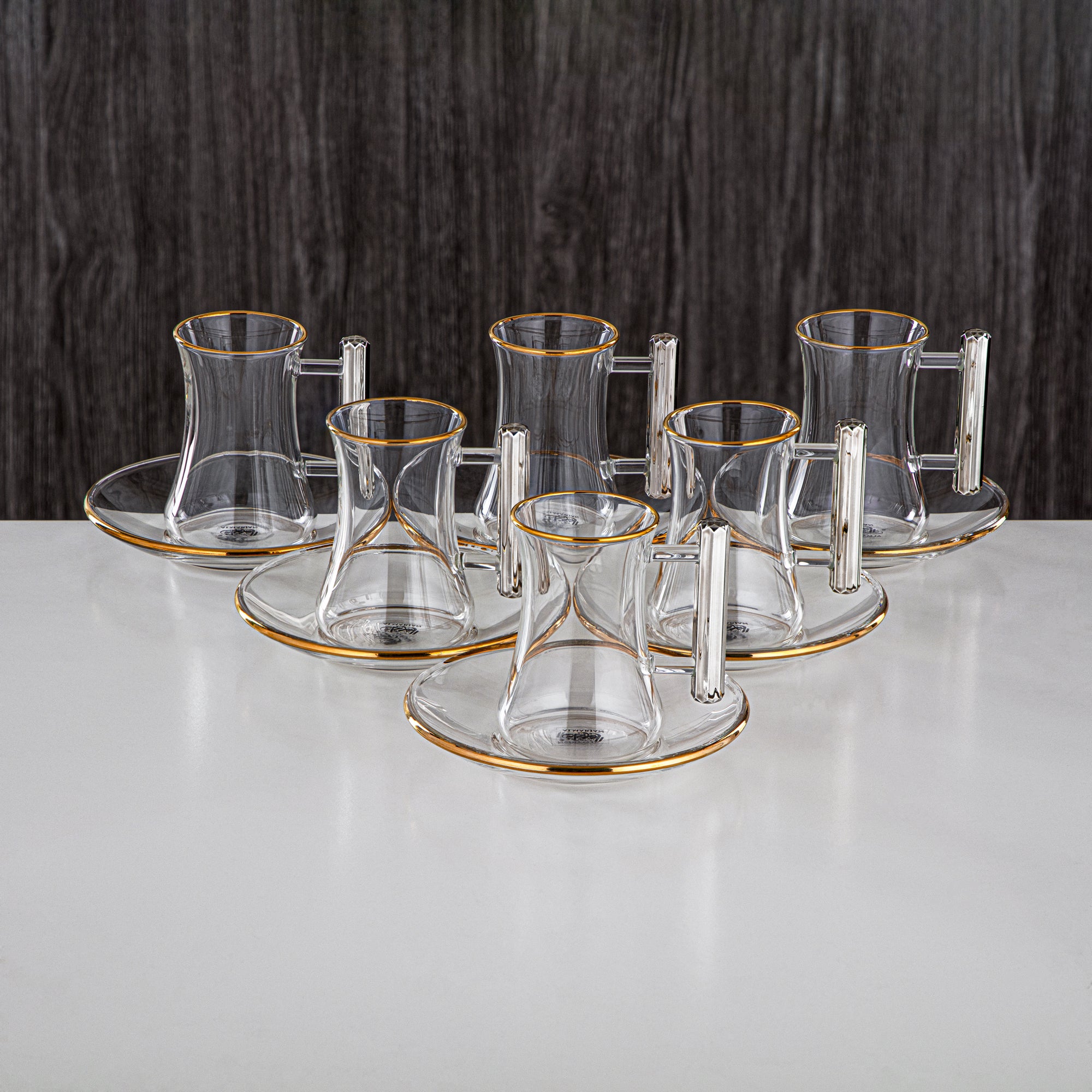 ألمرجان طقم ترامس 21 قطعة، فضي وذهبي، ABS 1 لتر و1 لتر (FB209-21 NI/G) - قهوة وشاي عربي، رمضان وعيد