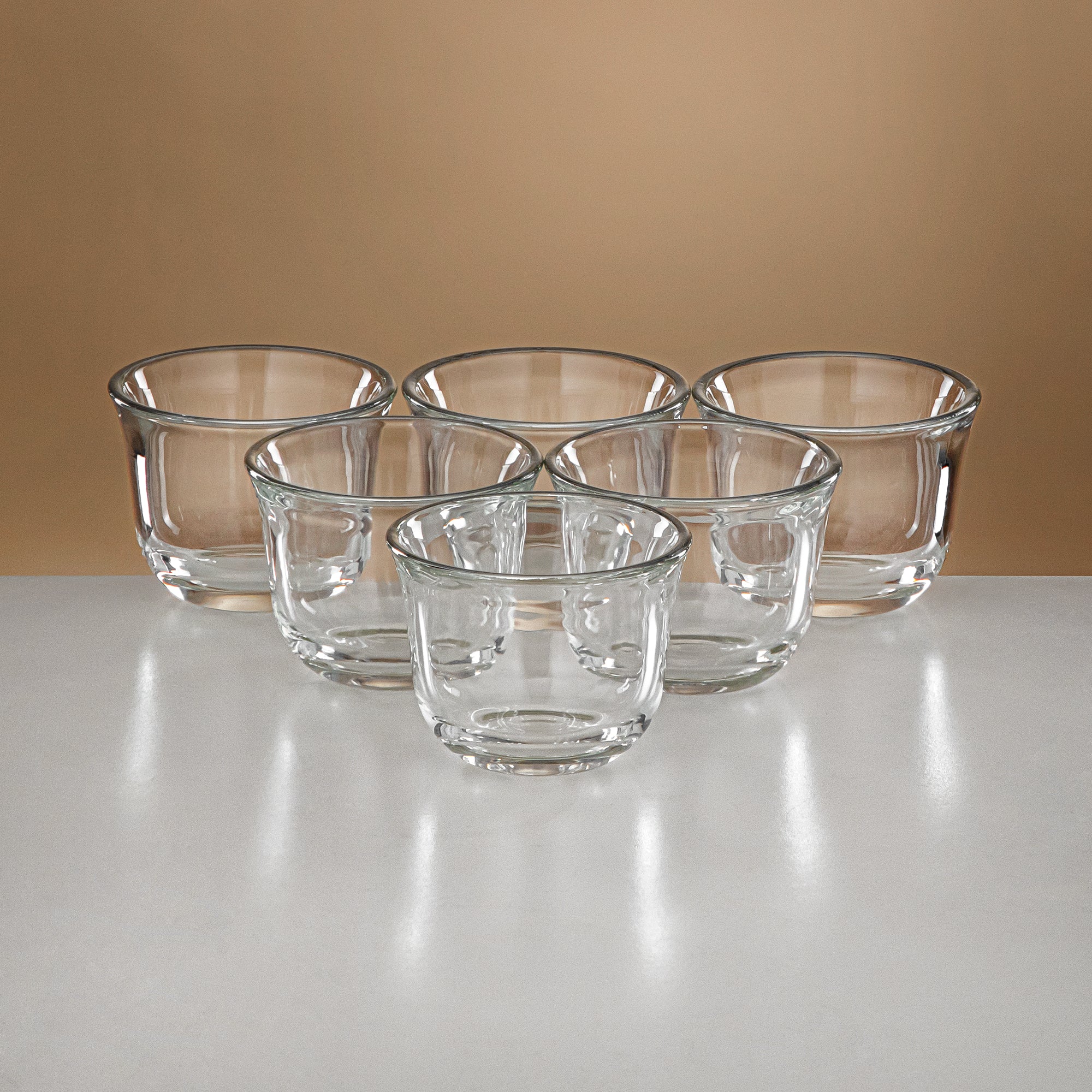 Almarjan Serving Set 24-Piece Silver & Gold