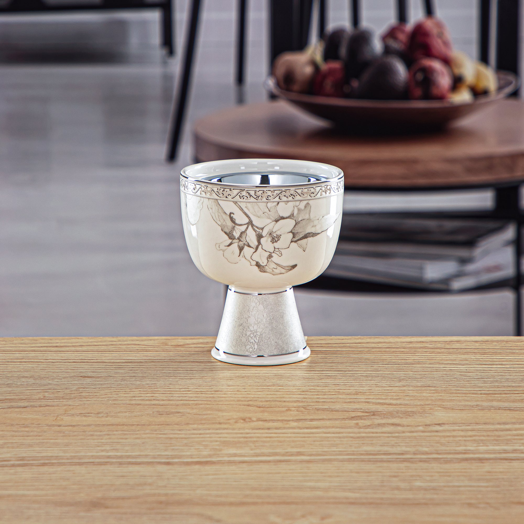 مبخر بورسلين من المرجان 11 سم - 8588