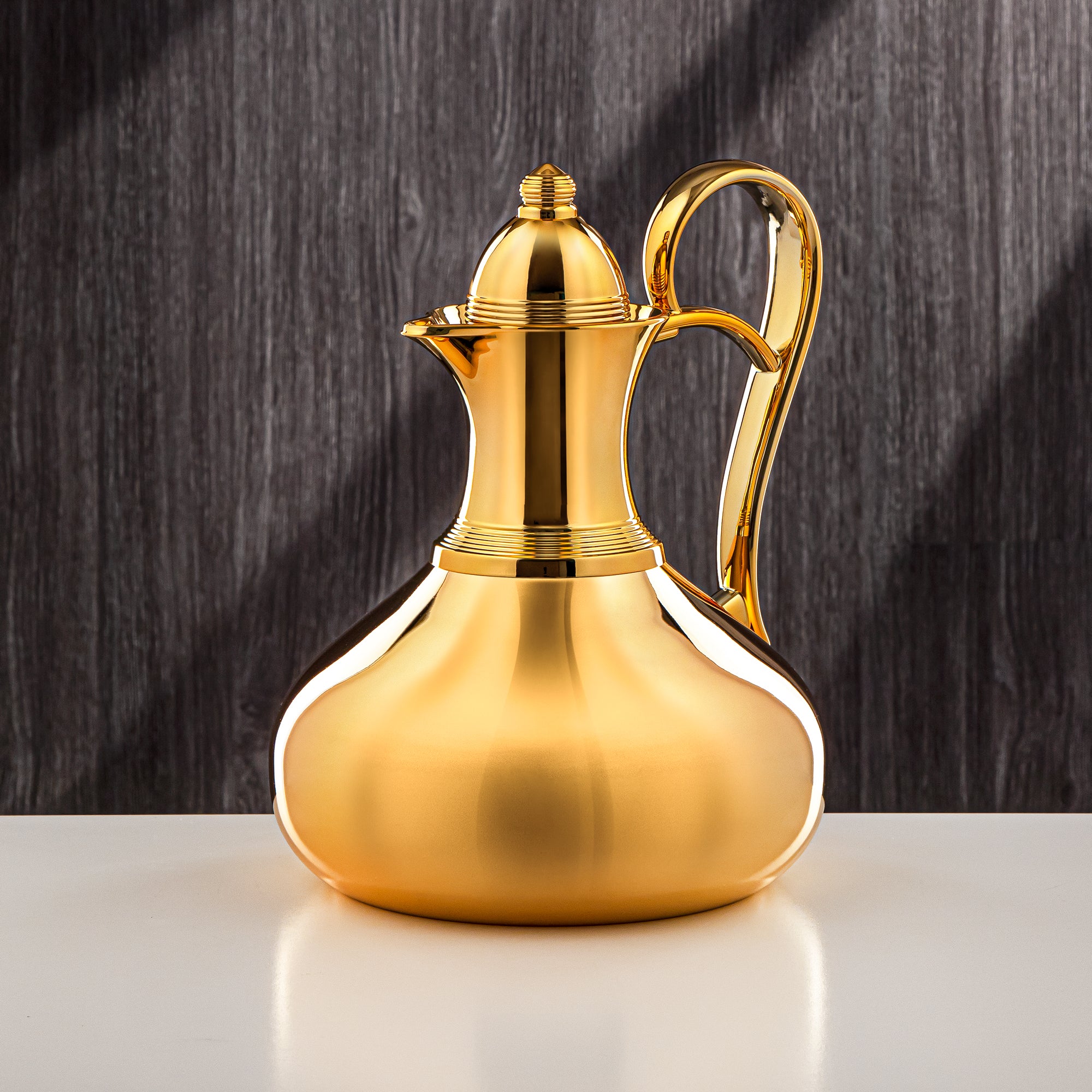 ترمس المرجان 1 لتر ستانلس ستيل - ذهبي بالكامل - SS-Queen-10T G/G