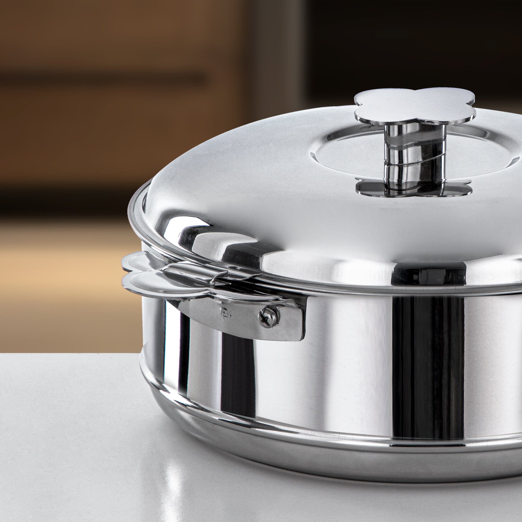 طقم حرارات المرجان ستانلس ستيل فضي 1000/2500/3500/5000ML ٤ قطع (H25P1-SET) – مجموعة VIDA لجمعات رمضان