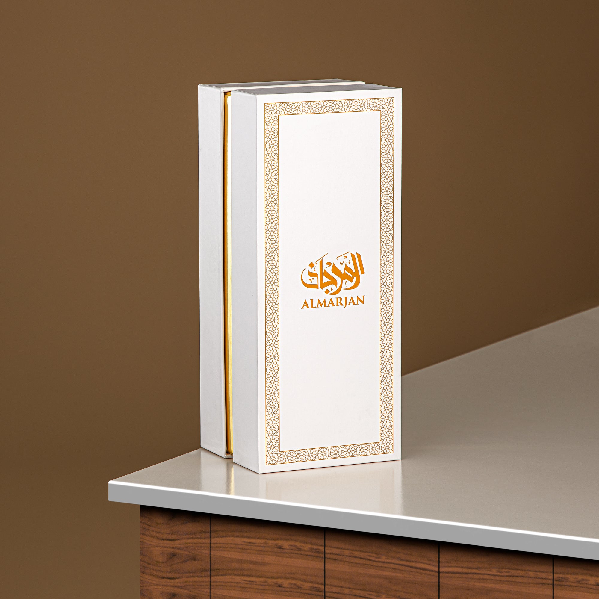 Almarjan Perfume Bottle 200ML (VR-D23-5-Silver)