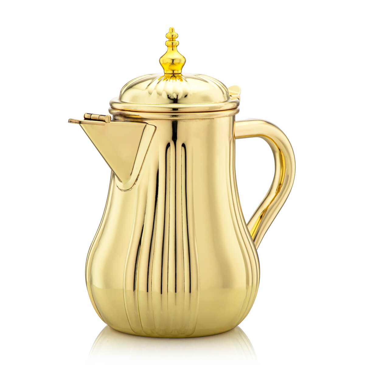 Almarjan 1.2 Liter Stainless Steel Milk Jug Gold - STS0010665