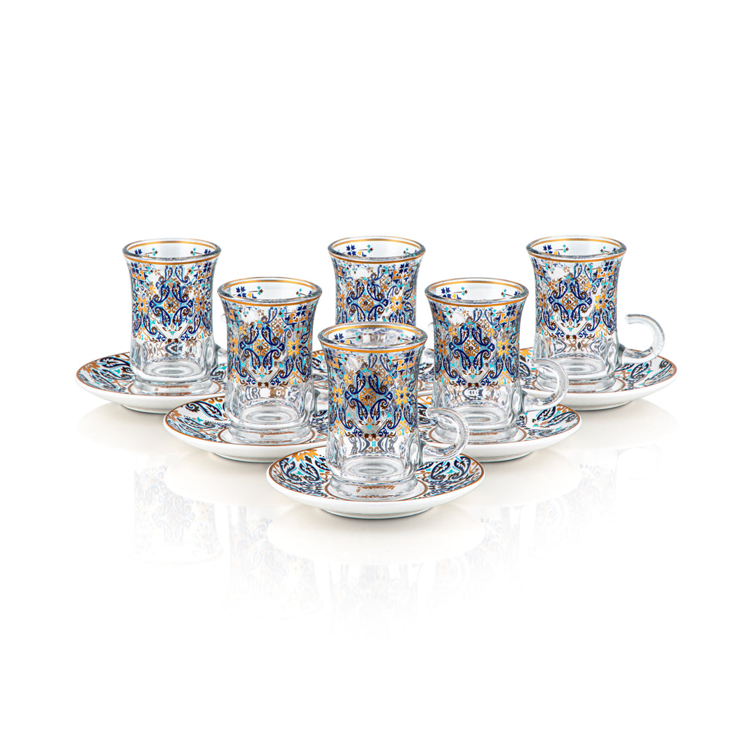 Almarjan 29 Pieces Tea Set - SDT07/10HF-23-09A,28-SDT-TR-09A