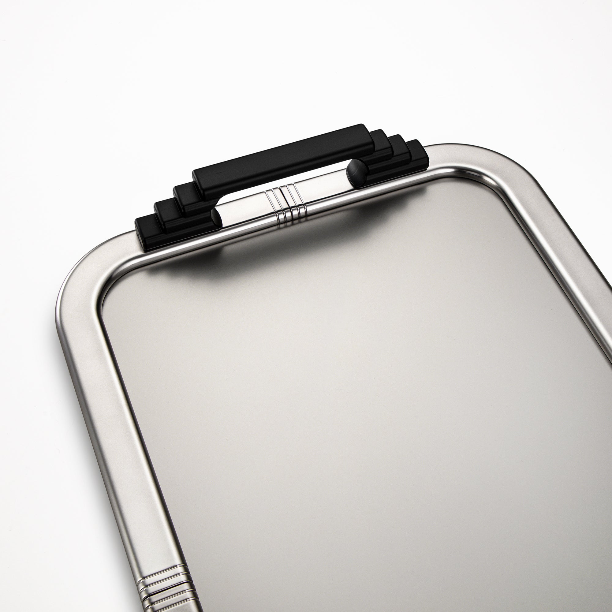 صينية تقديم المرجان 50 سم نيكل وأسود