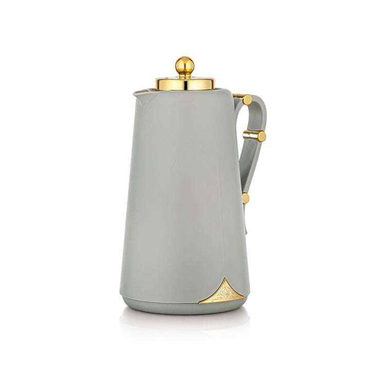 Almarjan 2 Pieces Vacuum Flask Set Soft Grey & Gold - JT23AB-100 SG/G