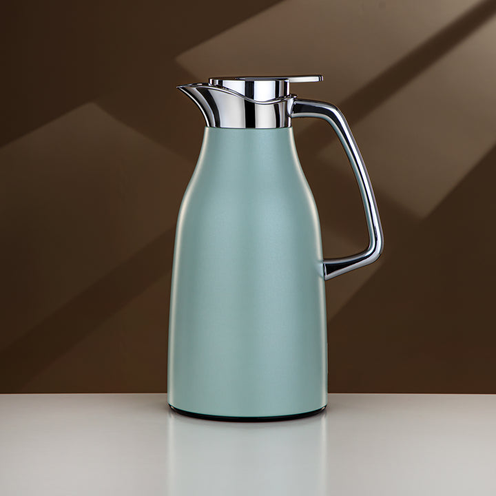 Almarjan 1.3 Liter Vacuum Flask Matt Green & Silver - RGC-1300Q405YZC