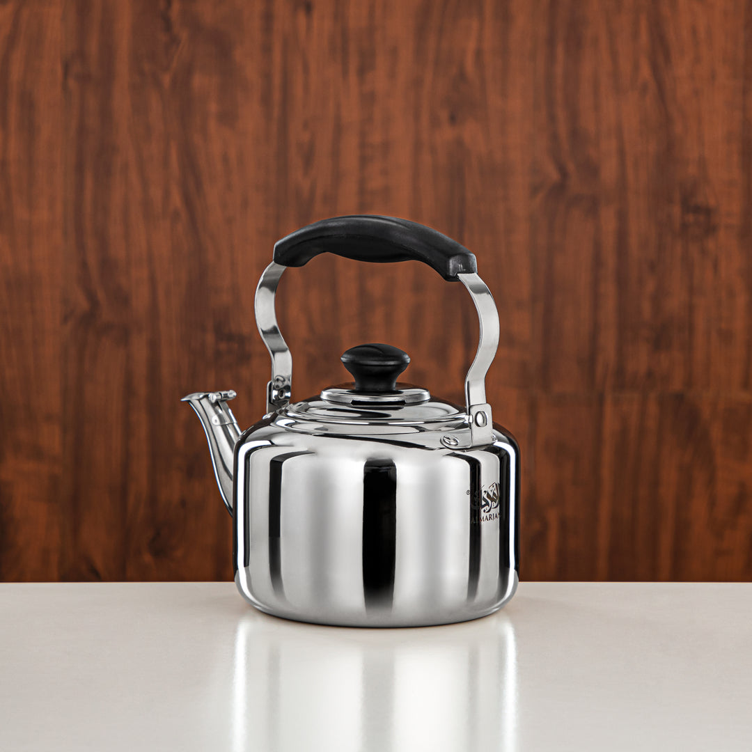 Almarjan 1.5 Liter Stainless Steel Whistling Kettle Silver SB980115