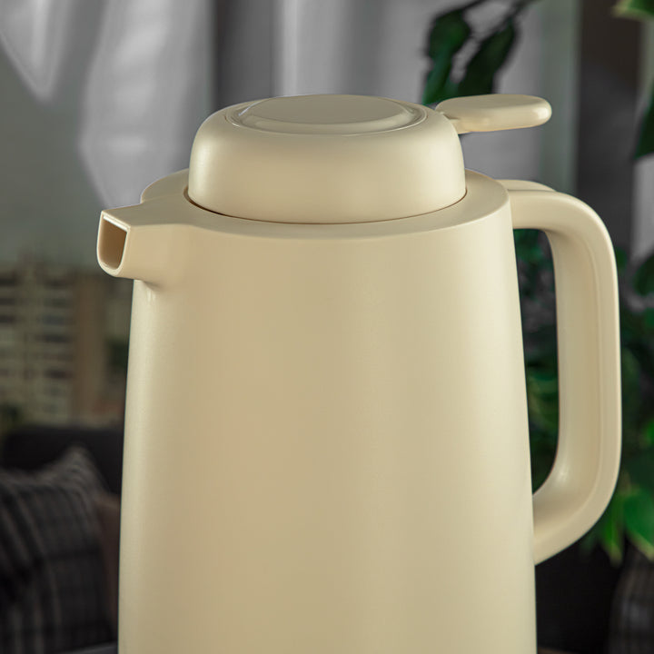 Almarjan 2 Liter Vacuum Flask Matt Ivory - UKM22-200 MIV