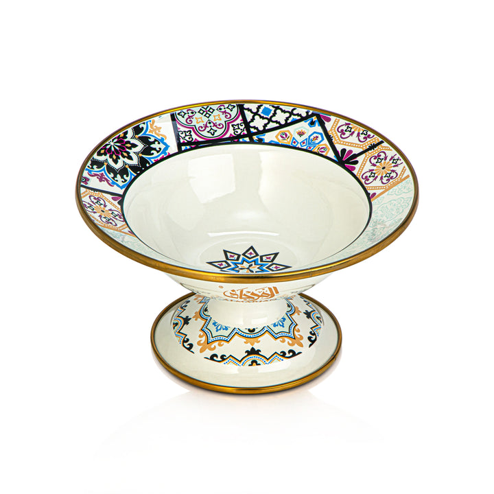 Almarjan 20 CM Tohfa Collection Enamel Fruit Bowl - 287421042