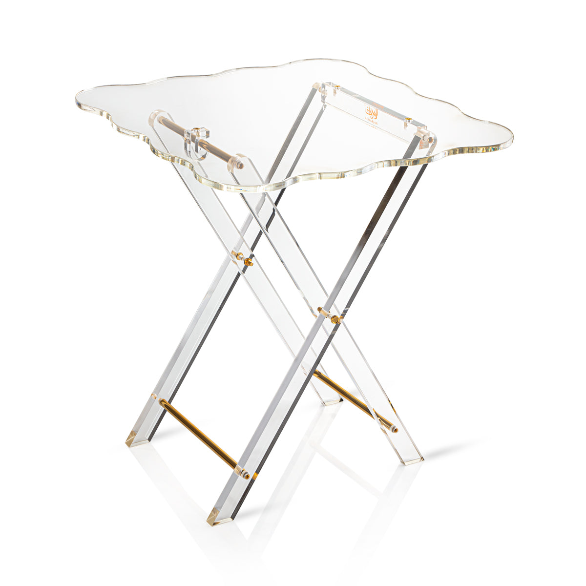 Almarjan 4 Pieces Square Acrylic Coffee Table - ACR1920106