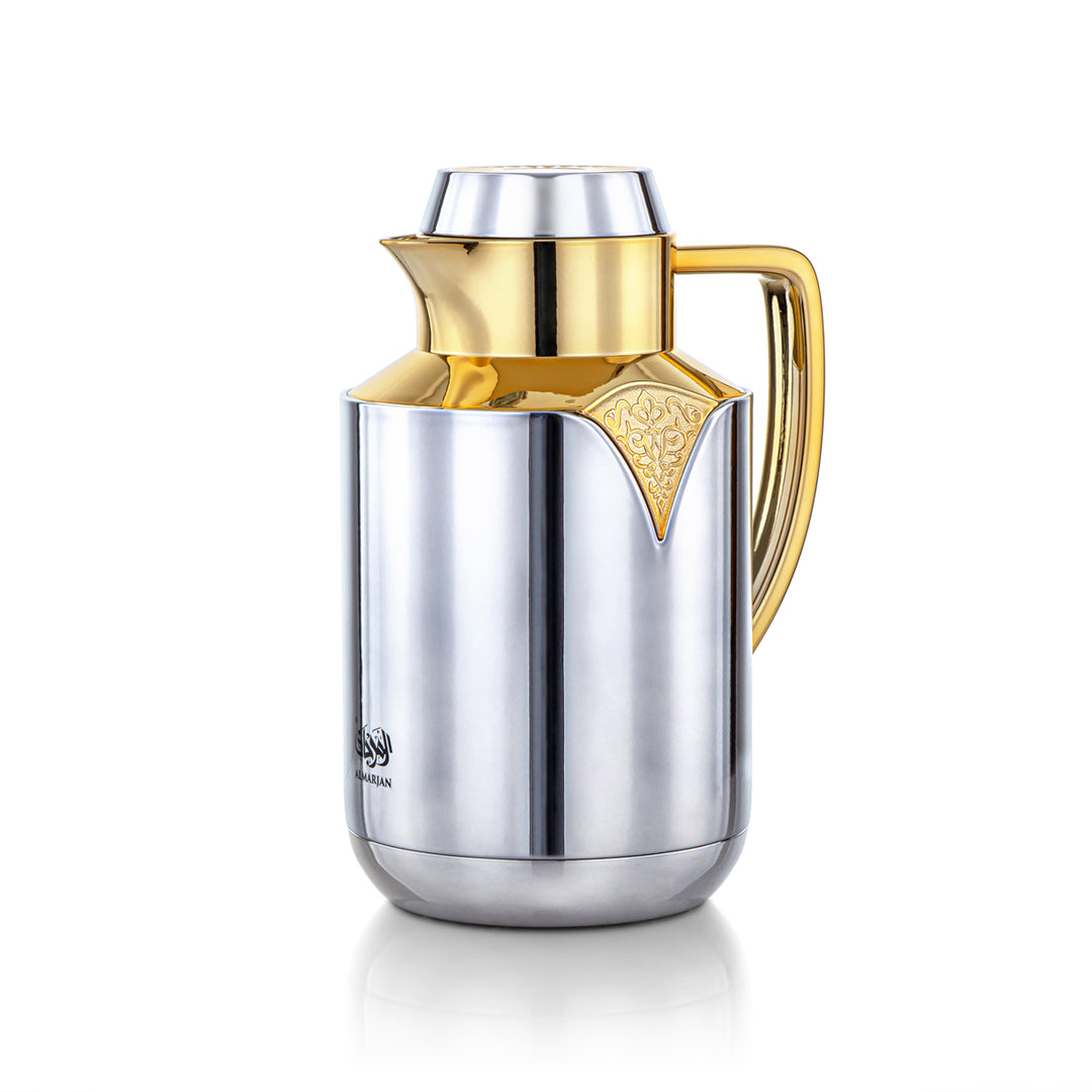 Almarjan 2 Pieces Vacuum Flask Set Silver & Gold - FG201-070/100 C/G