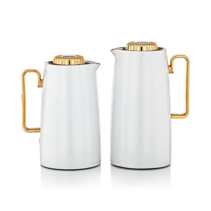 Almarjan 2 Pieces Vacuum Flask Set - SDT07/10CPC-PG