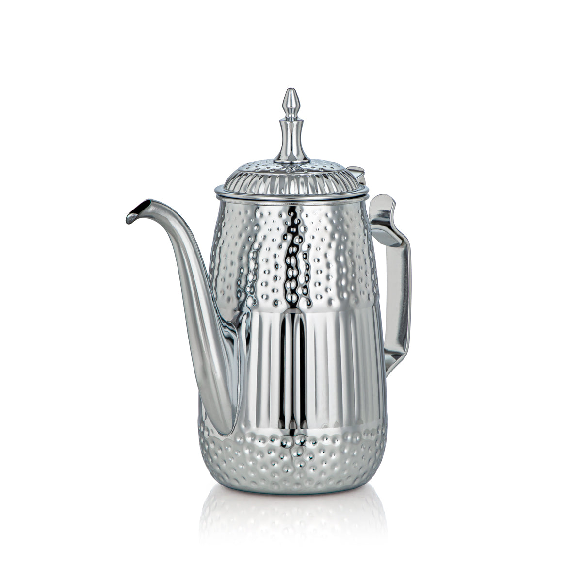 Almarjan 1 Liter Marabaa Collection Stainless Steel Milk Jug Silver - STS0010946