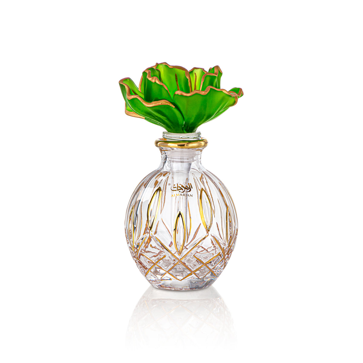 Almarjan 11 Tola Perfume Bottle - VR-HAM003-GG Green