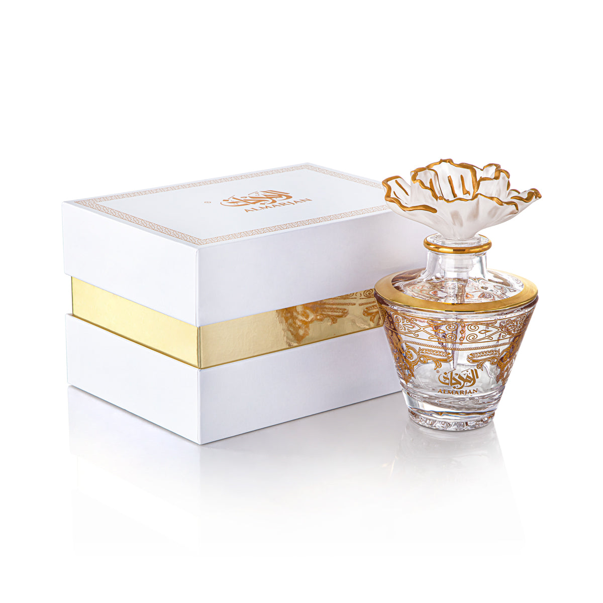 Almarjan 11 Tola Perfume Bottle - VR-HAM010-FG Frost