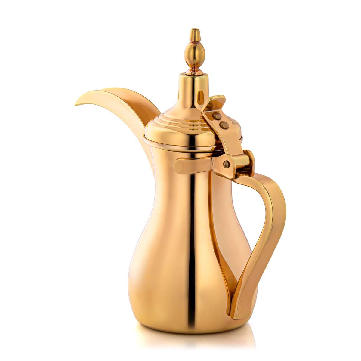 ALMARJAN 0.5 Liter Stainless Steel Dallah Rose Gold