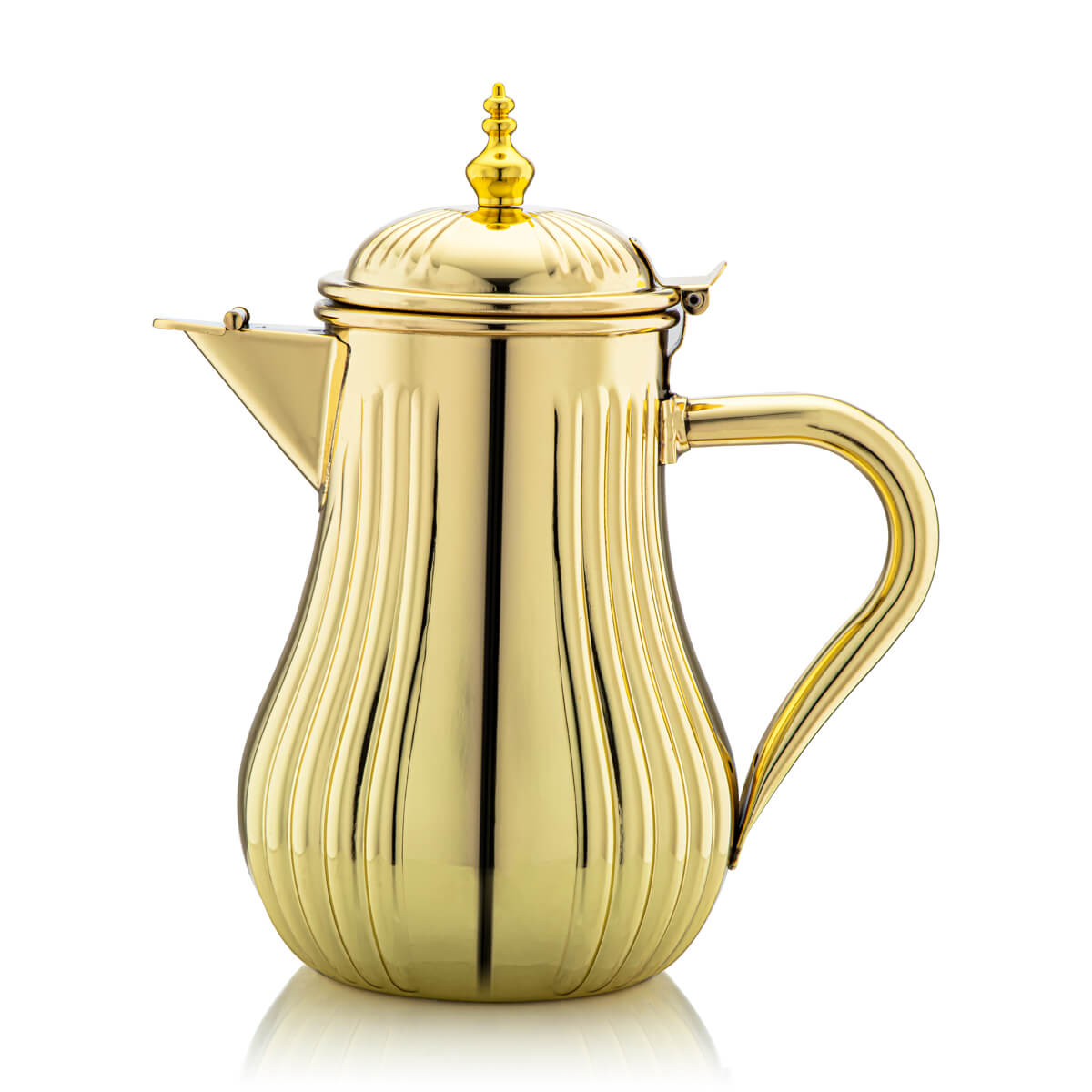 Almarjan 1.8 Liter Stainless Steel Milk Jug Gold - STS0010666
