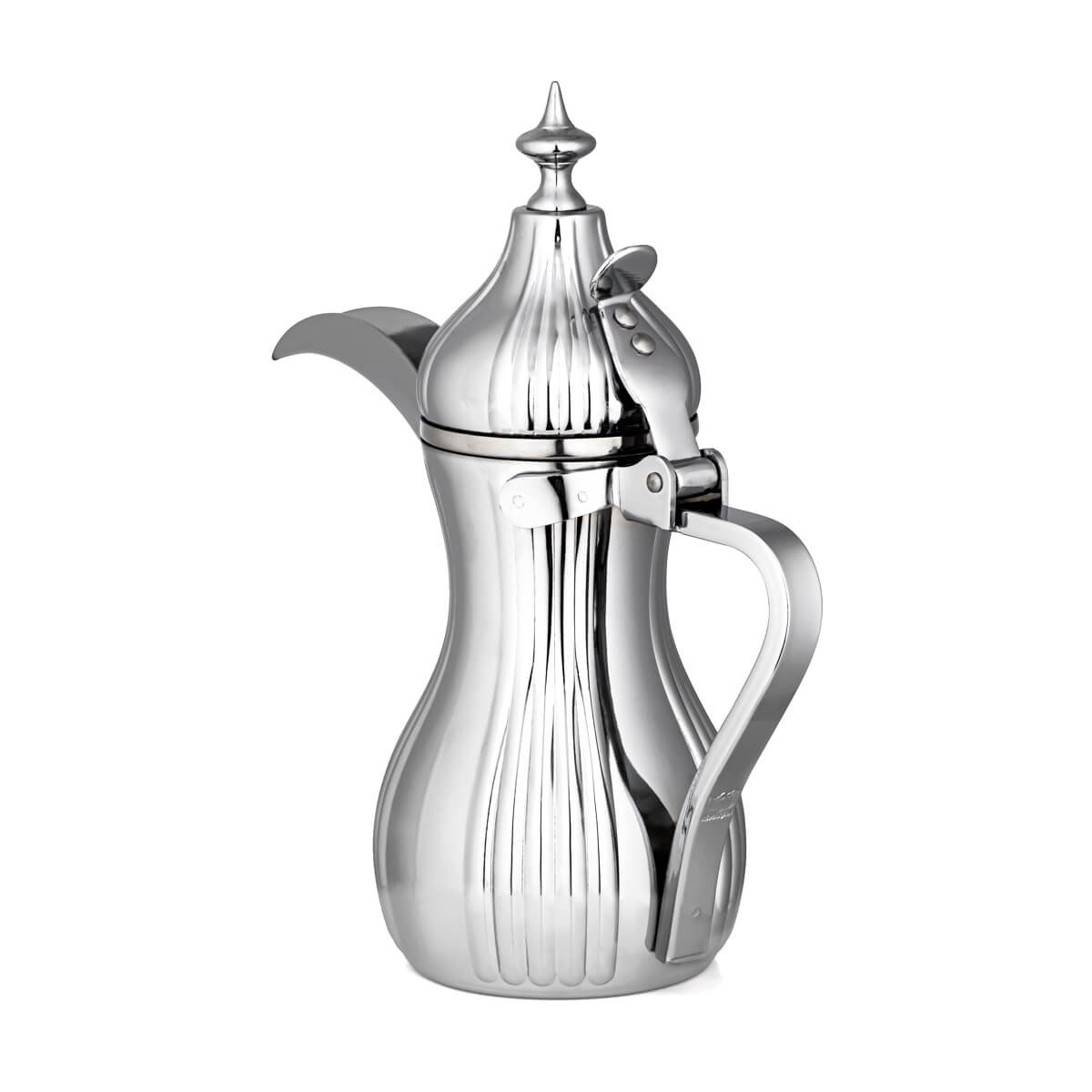 Almarjan 1.5 Liter Stainless Steel Dallah Silver - STS0010669